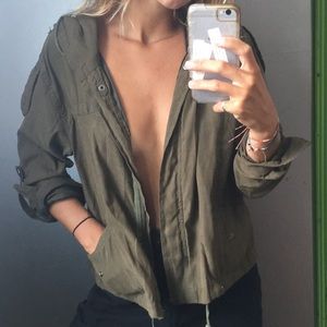 Green jacket